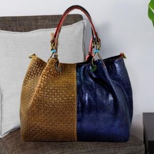Elegant Multi-Color Women's Tote Bag